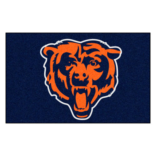 Chicago Bears Ulti-Mat Bear Head Logo Navy