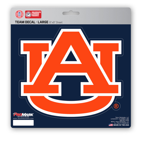 Auburn Tigers Large Decal "AU" Logo