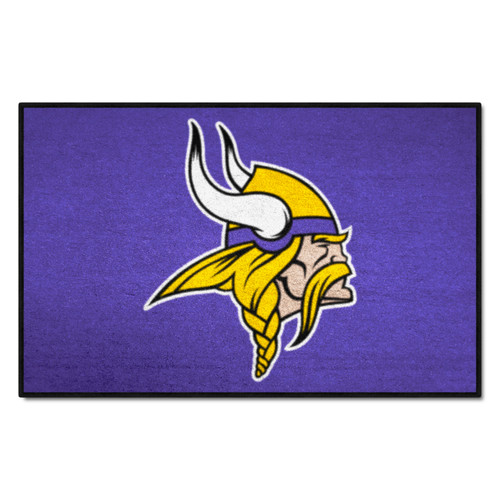 Minnesota Vikings Starter Mat Vikings Primary Logo Purple