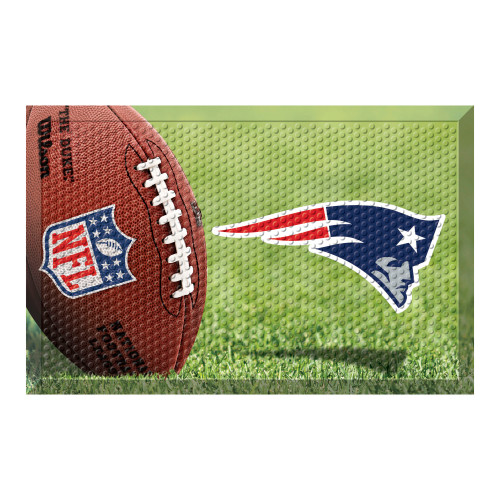 New England Patriots Scraper Mat Patriot Head Primary Logo Photo