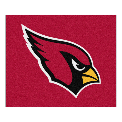 Arizona Cardinals Tailgater Mat Cardinals Primary Logo Red