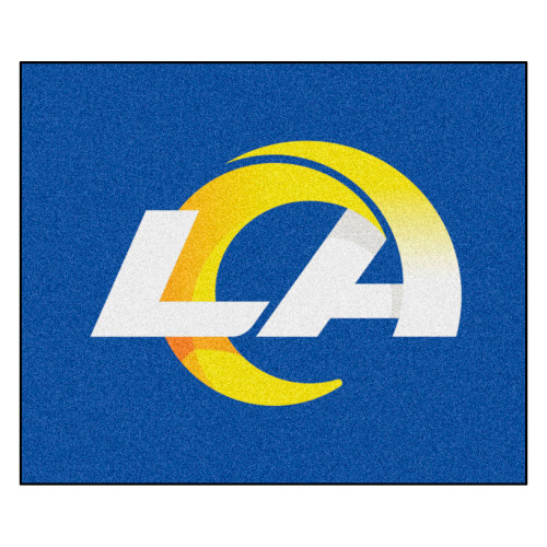 Los Angeles Rams Tailgater Mat Rams Primary Logo Blue