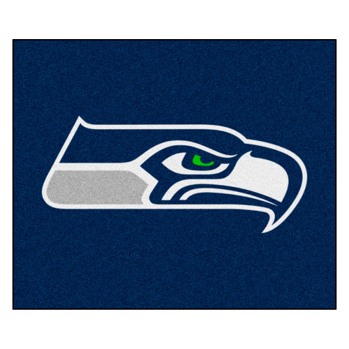 Seattle Seahawks Tailgater Mat Seahawks Primary Logo Navy