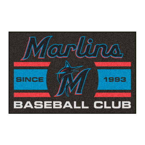 MLB - Miami Marlins Uniform Starter Mat 19"x30"