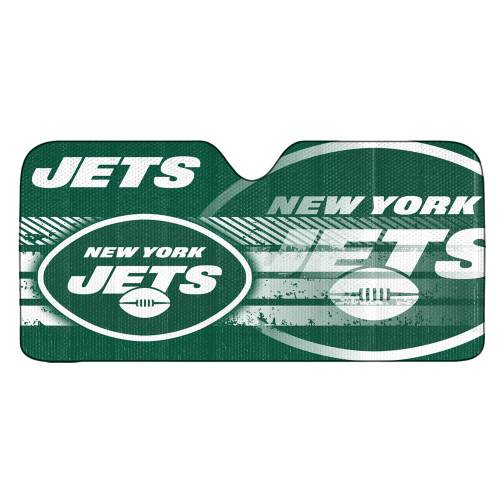 New York Jets Auto Shade Primary Logo, Alternate Logo and Wordmark Green