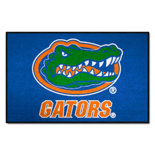 University of Florida - Florida Gators Starter Mat Gator Head Primary Logo Blue