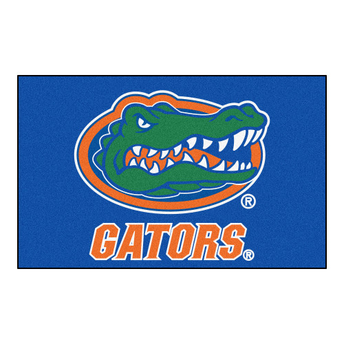 University of Florida - Florida Gators Ulti-Mat Gator Head Primary Logo Blue