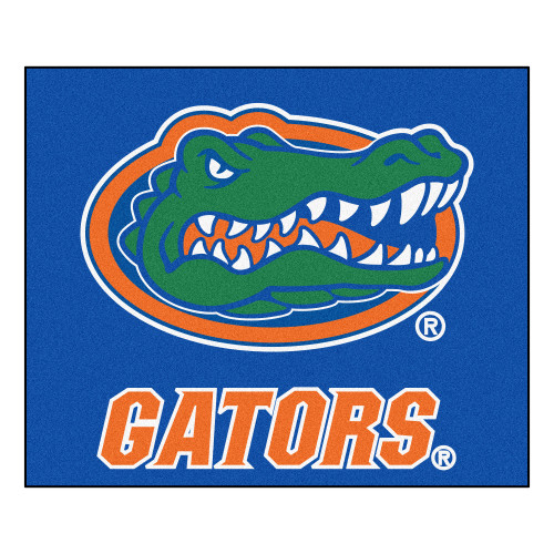 University of Florida - Florida Gators Tailgater Mat Gator Head Primary Logo Blue