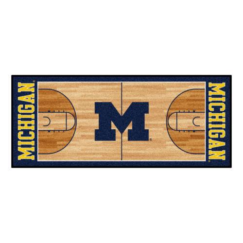 University of Michigan NCAA Basketball Runner 30"x72"