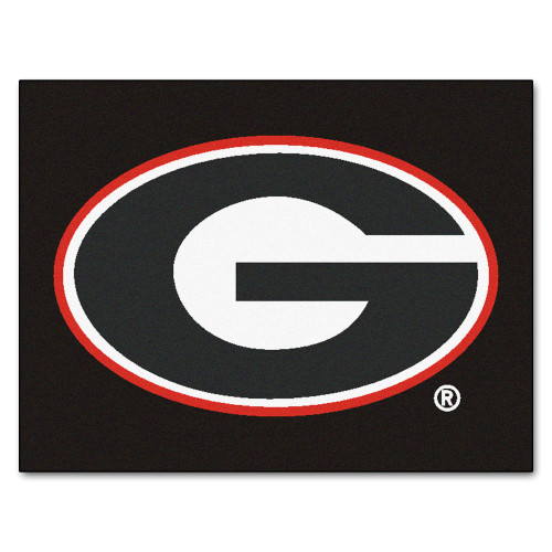University of Georgia - Georgia Bulldogs All-Star Mat G Primary Logo Black