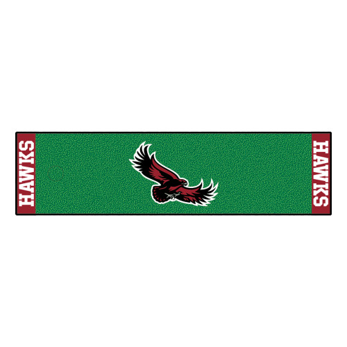 St. Joseph's University - St. Joseph's Red Storm Putting Green Mat Hawk Primary Logo Green