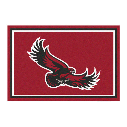 St. Joseph's University - St. Joseph's Red Storm 5x8 Rug Hawk Primary Logo Red