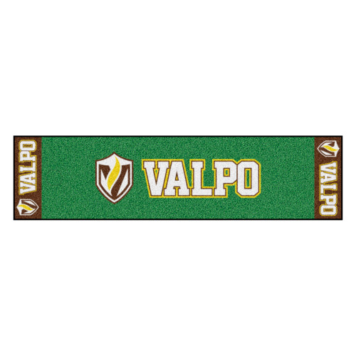 Valparaiso University - Valparaiso Beacons Putting Green Mat "V & VALPO" Logo Green