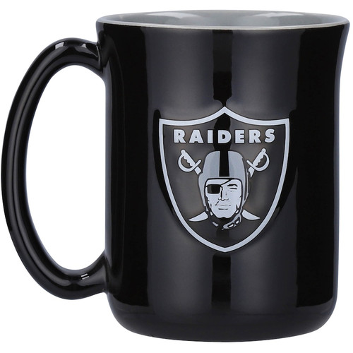 Las Vegas Raiders Black 15oz Café Mug