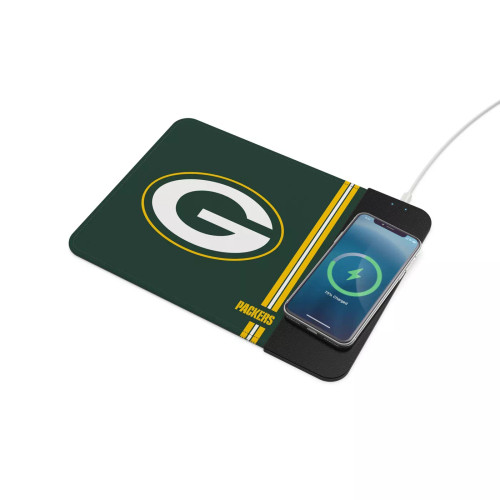 Green Bay Packer Wireless Charging Mouse Pad
