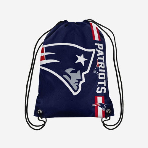 New England Patriots Big Logo Drawstring Backpack