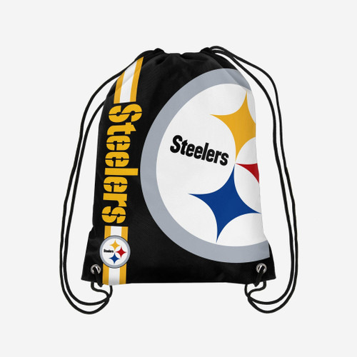 Pittsburgh Steelers Big Logo Drawstring Backpack