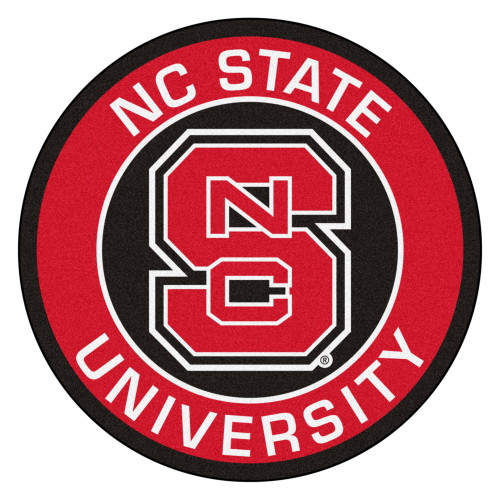 North Carolina State University Roundel Mat 27" diameter