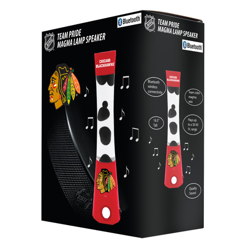 Chicago Blackhawks Magma Lamp - Bluetooth Speaker