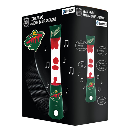 Minnesota Wild Magma Lamp - Bluetooth Speaker