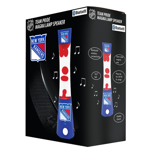 New York Rangers Magma Lamp - Bluetooth Speaker