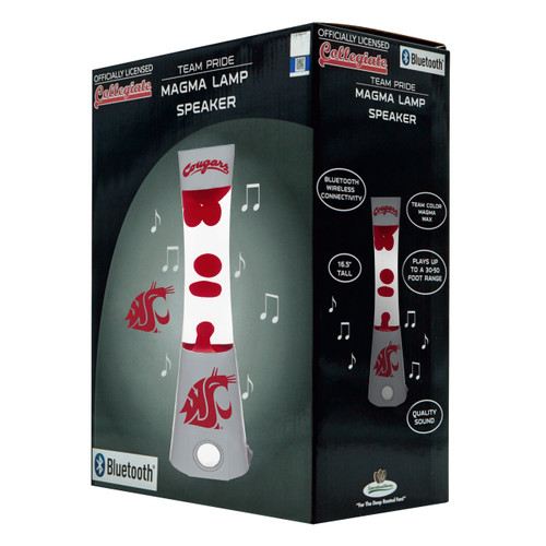 Washington State Cougars Magma Lamp - Bluetooth Speaker