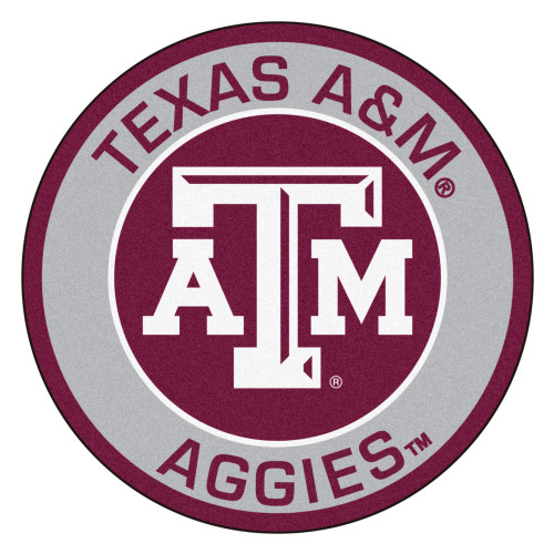 Texas A&M University Roundel Mat 27" diameter