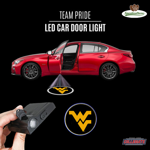 West Virginia Mountaineers Car Door Light LED