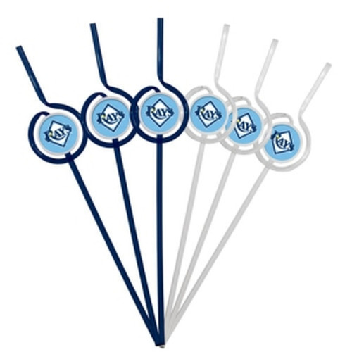 Tampa Bay Rays Team Sipper Straws CO