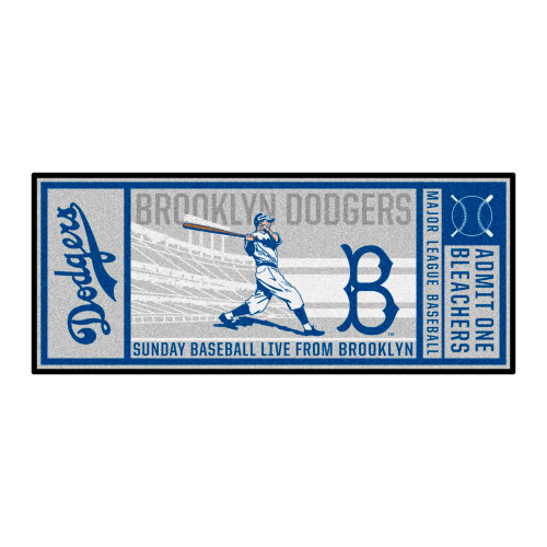 Retro Collection - 1949 Brooklyn Dodgers Ticket Runner