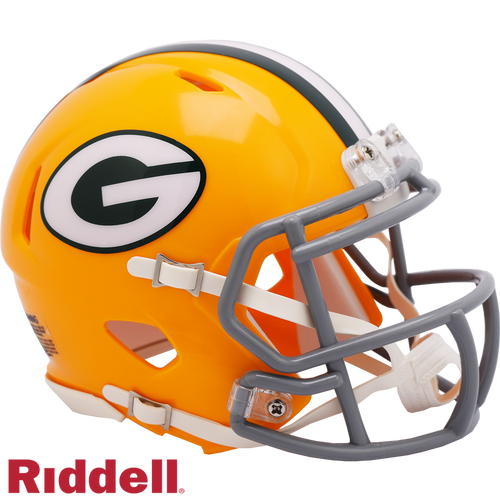 Green Bay Packers Helmet Riddell Replica Mini Speed Style 1961-1979 T/B