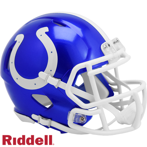 Indianapolis Colts Helmet Riddell Replica Mini Speed Style FLASH Alternate