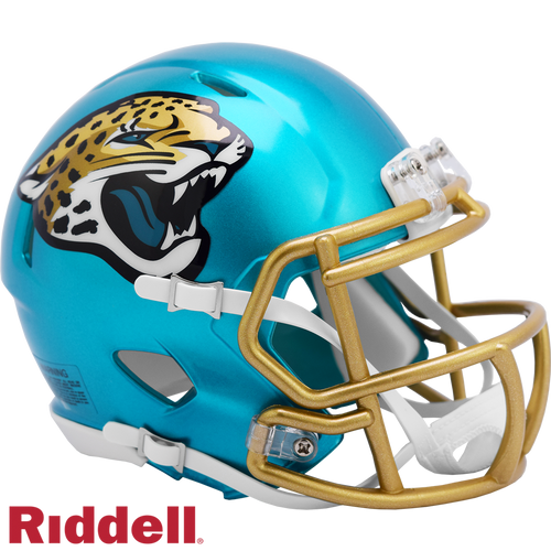 Jacksonville Jaguars Helmet Riddell Replica Mini Speed Style FLASH Alternate