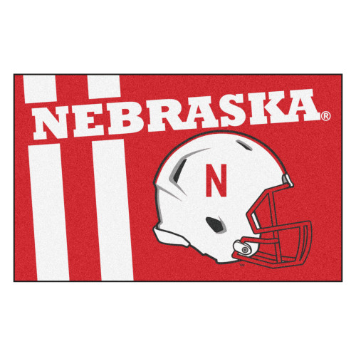 University of Nebraska Uniform Starter Mat 19"x30"