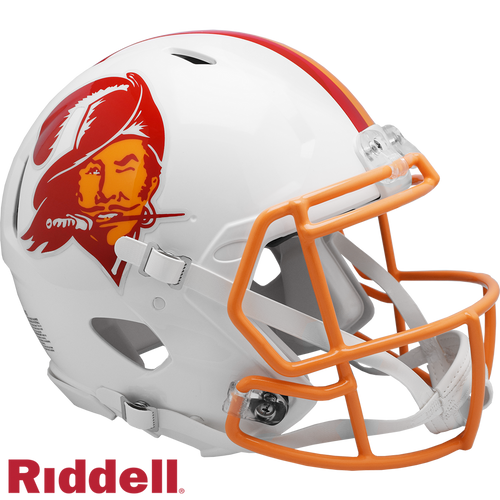 Tampa Bay Buccaneers Helmet Riddell Authentic Full Size Speed Style 1976-1996 T/B Special Order