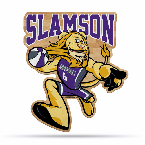 Sacramento Kings Pennant Shape Cut Mascot Design