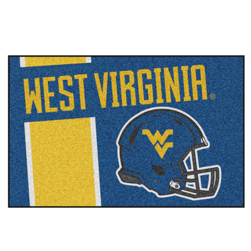 West Virginia University Uniform Starter Mat 19"x30"