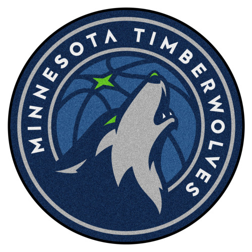 NBA - Minnesota Timberwolves Roundel Mat 27" diameter