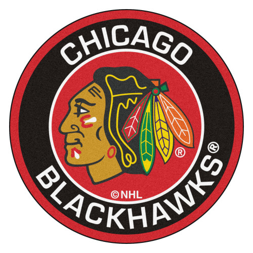 NHL - Chicago Blackhawks Roundel Mat 27" diameter