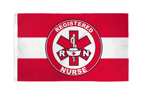 Registered Nurse Waterproof Flag 3x5ft Poly