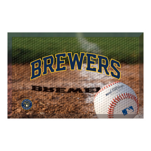 MLB - Milwaukee Brewers Scraper Mat 19"x30"