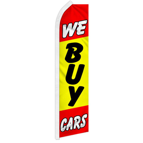 We Buy Cars Super Flag