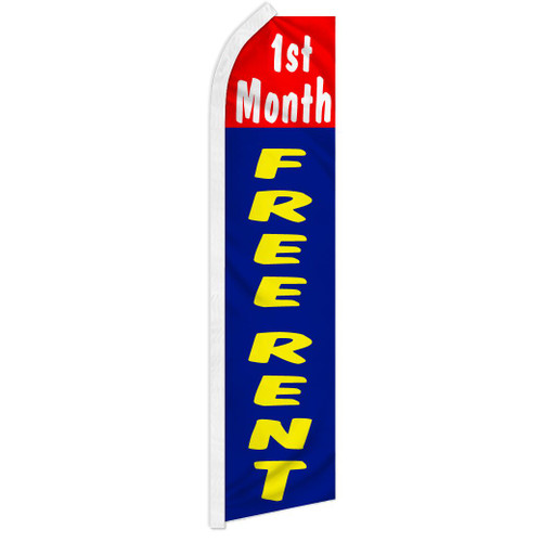 1st Month Free Rent Super Flag