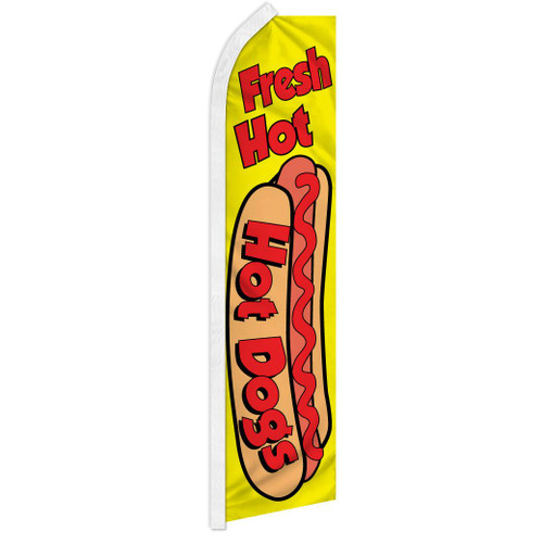 Hot Dogs Super Flag