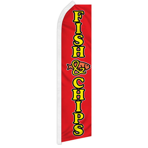 Fish & Chips Super Flag