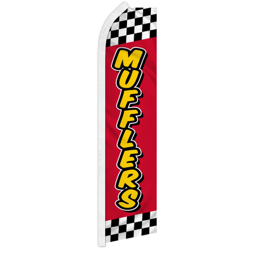 Muffler (Red & Yellow) Super Flag
