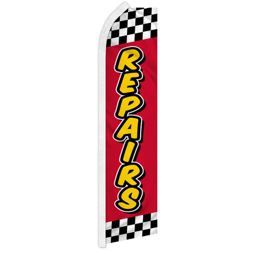 Repairs (Red & Yellow) Super Flag