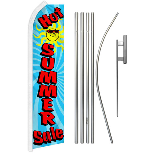 Hot Summer Sale Super Flag & Pole Kit