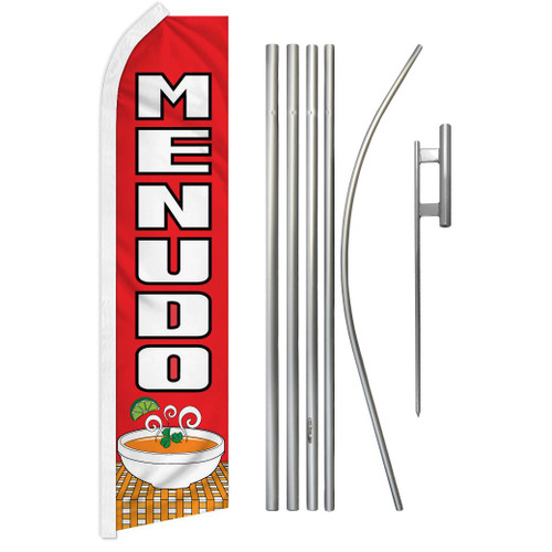 Menudo Super Flag & Pole Kit