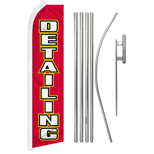 Detailing Super Flag & Pole Kit